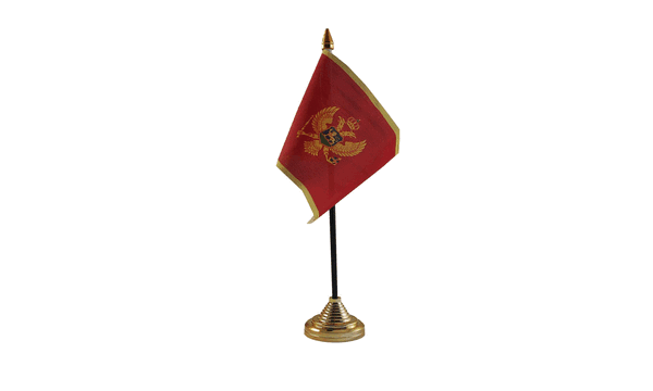 Montenegro Table Flags